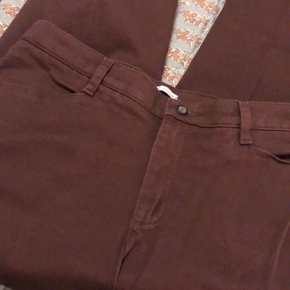 Lee Women’s Dark Brown Cotton Pants
